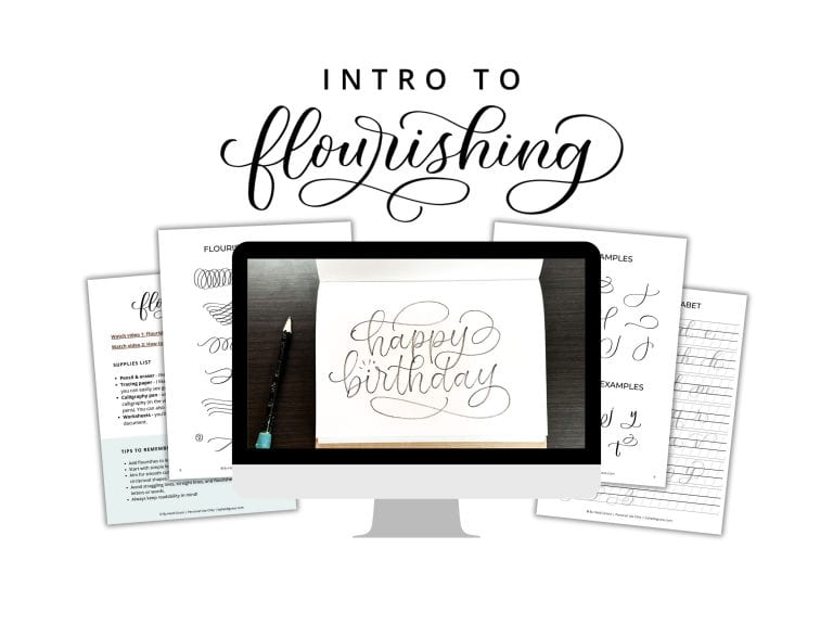 How to Easily Add Shadows to Lettering (9 ways!) - By Heidi Grace