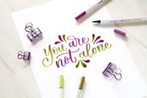 21 Fun and Easy Ways to Embellish Hand Lettering