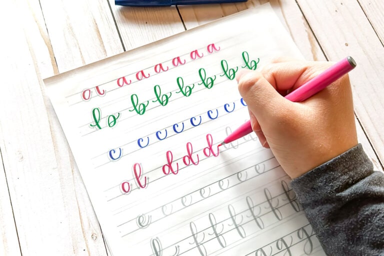 How to Use Calligraphy Worksheets to Boost Your Practice