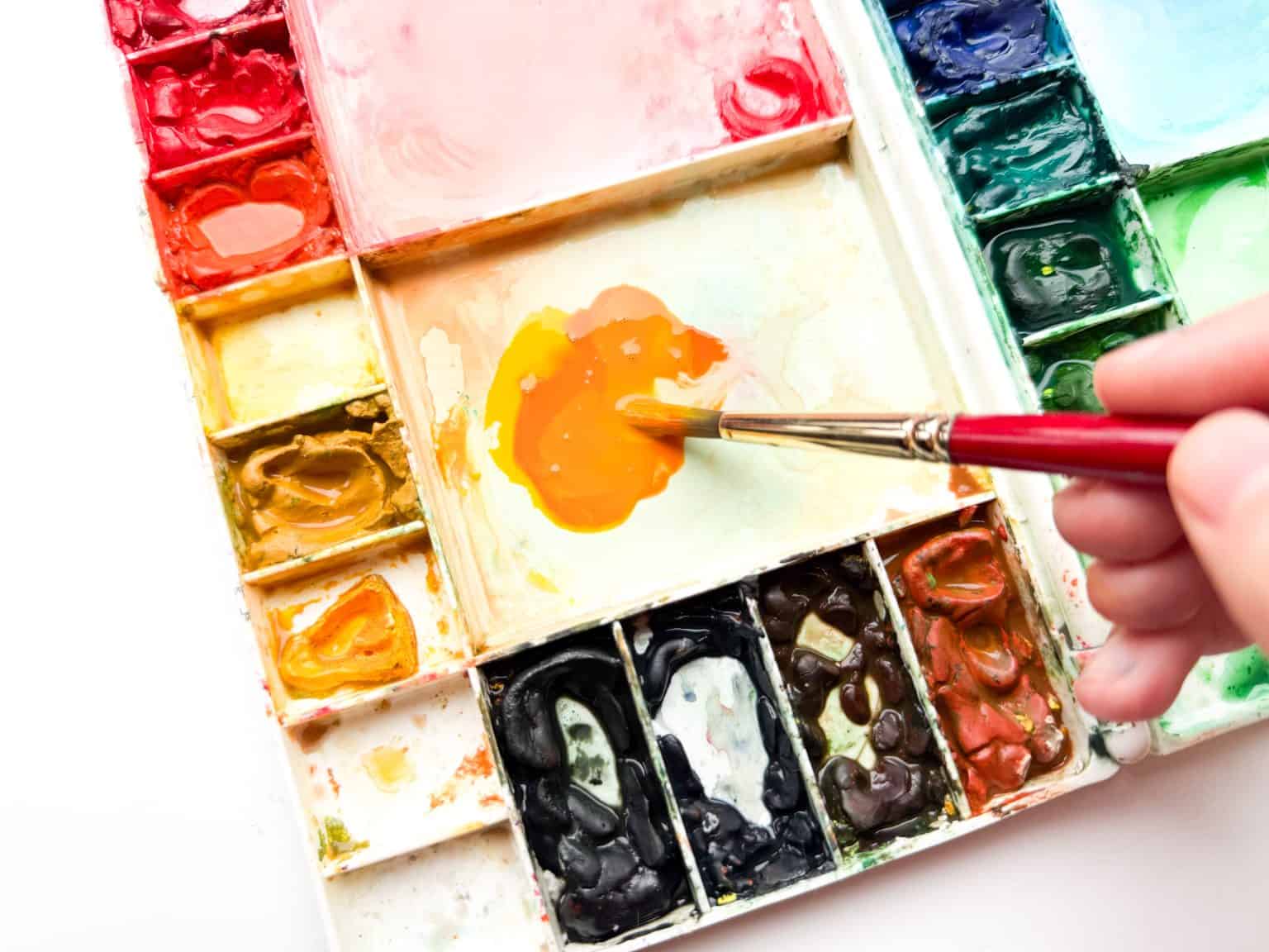 Simple Color Paint Watercolor Painting for Beginners Made EASY! - By Heidi Grace