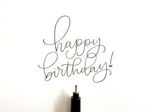 Cute and Loopy Cursive Handwriting Style Tutorial